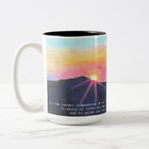 Sunrise Scripture Mug