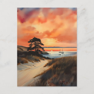 Sunrise Serenity at Buzzard's Bay Postcard