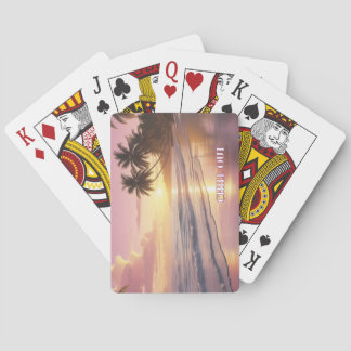 Sunrise Shuffle - Care About the Coastline Playing Cards