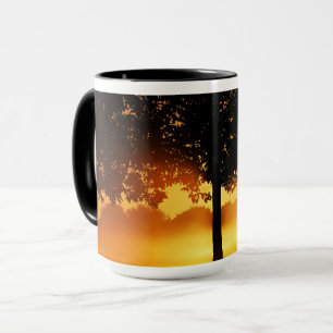 Sunrise Silhouette Mug