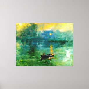 Sunrise  (Solei Levant) Canvas Print