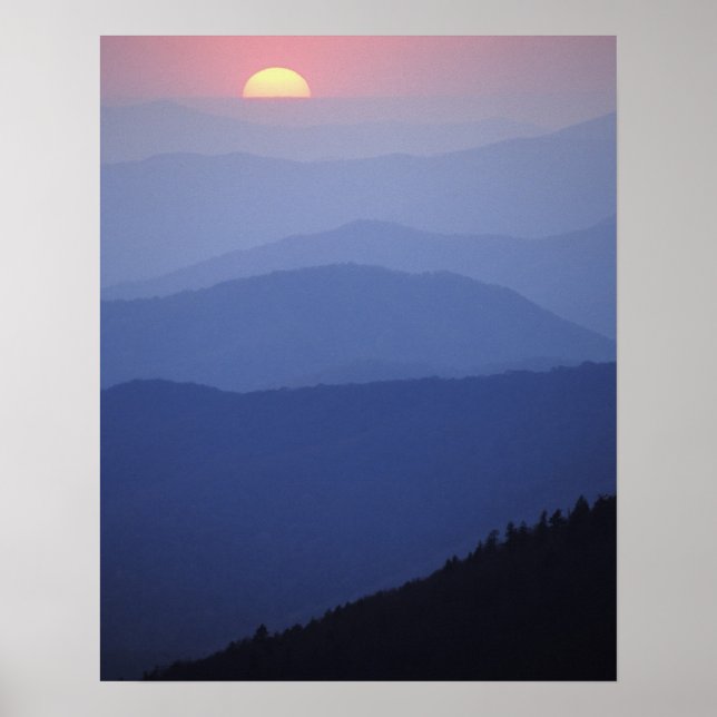 Sunrise, Southern Appalachian Mountains, Great Poster (Front)