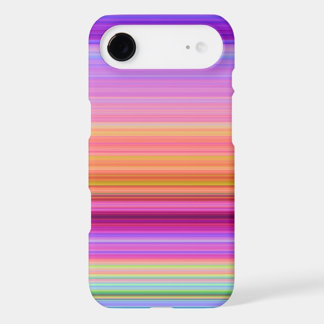 Sunrise Stripes Case-Mate iPhone Case (Back)