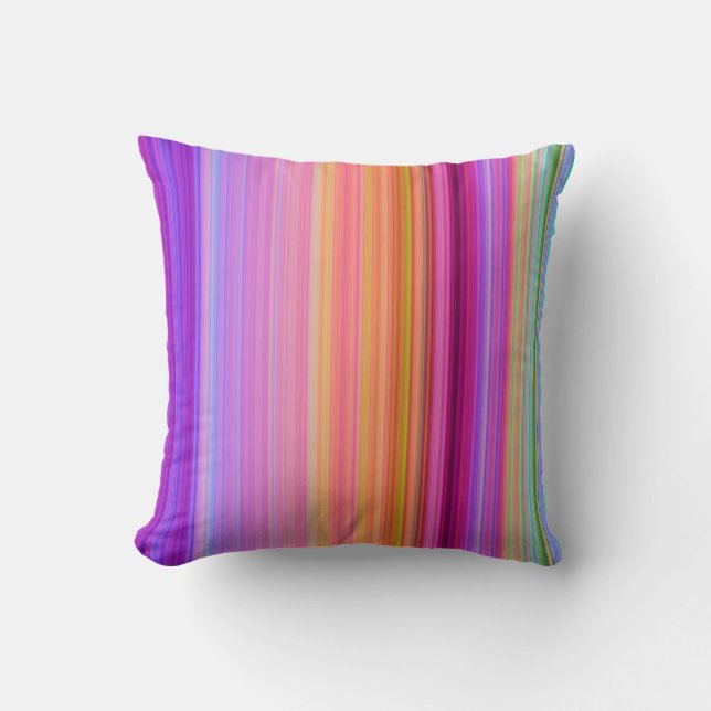 Sunrise Stripes Cushion (Front)