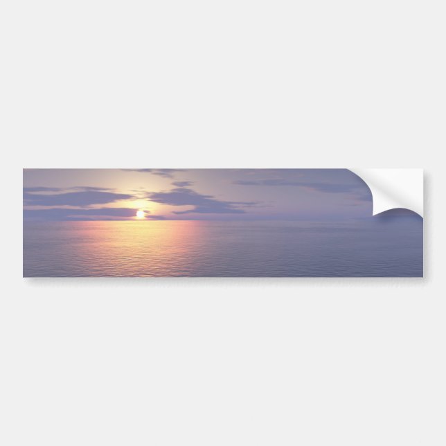 Sunrise/Sunset Bumper Sticker (Front)