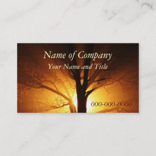 Sunrise/Sunset Business Card
