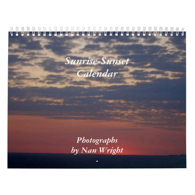 Sunrise-Sunset Calendar (Cover)