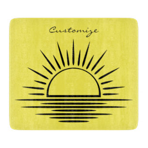 Sunrise/Sunset Reflection Thunder_Cove Cutting Board