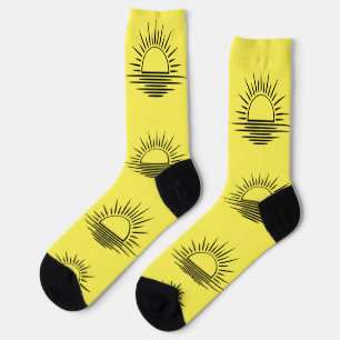 Sunrise/Sunset Reflection Thunder_Cove Socks