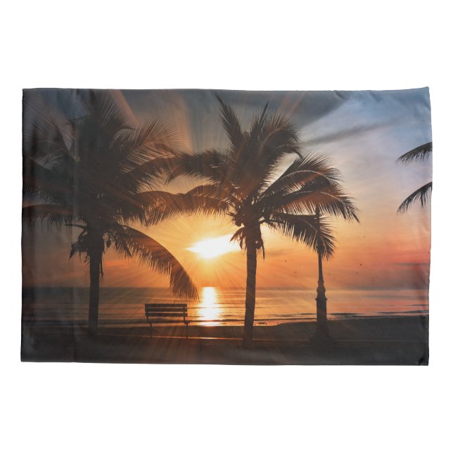 Sunrise Sunset Sun Pillowcase (Back)