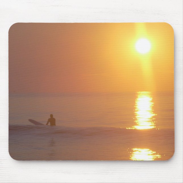 Sunrise Surfer Mouse Pad (Front)