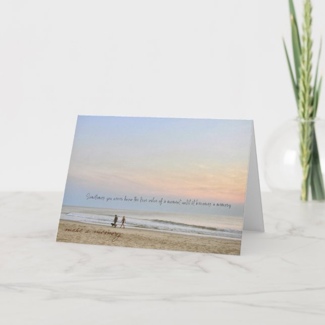 SUNRISE TOGETHER Greeting Card (Front)