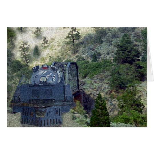 Sunrise Train Card