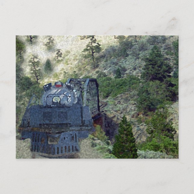 Sunrise Train Postcard (Front)
