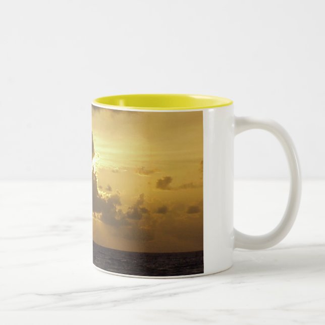 Sunrise Two-Tone Coffee Mug (Right)
