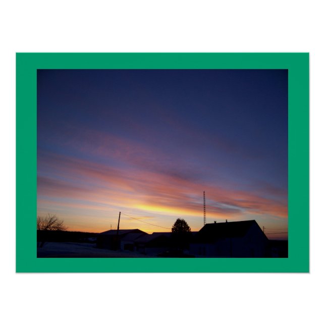 Sunrise Wall Art Design (Front)