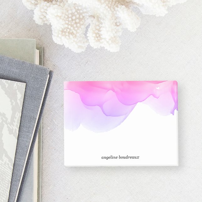 Sunrise Watercolor Personalized Post-it Notes (Creator Uploaded)