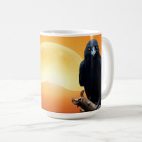 Sunrise Wild Nature Crow-Bird