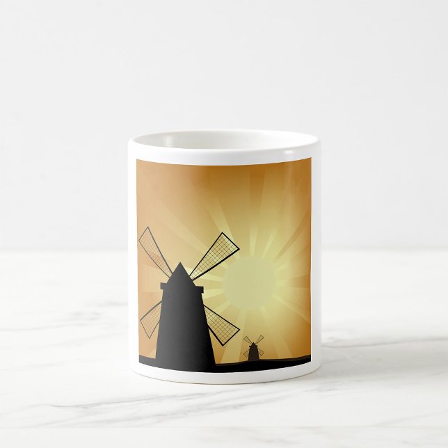 Sunrise Windmills Coffee Mug (Creator Uploaded)