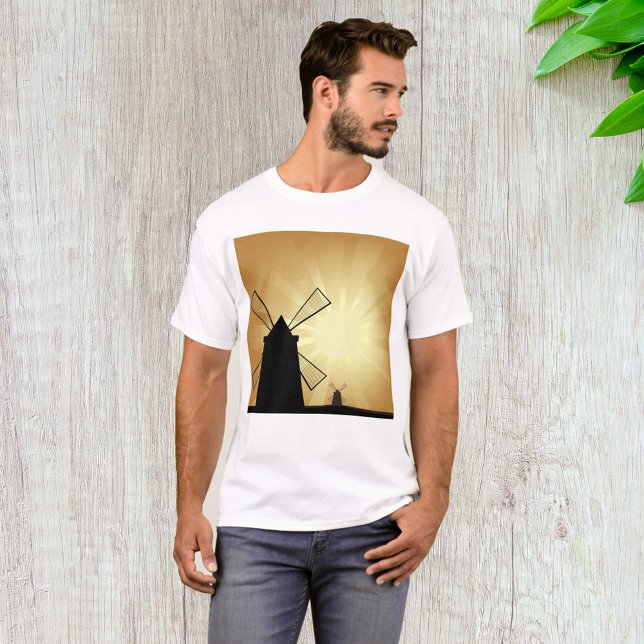 Sunrise Windmills T-Shirt (Creator Uploaded)