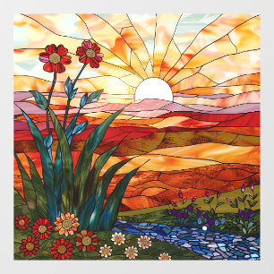 Sunrise Window Cling