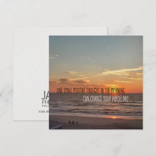 SUNRISE WISHING 5.25 x 5.25 card