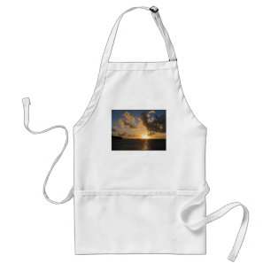 Sunrise With Clouds St. Martin Standard Apron