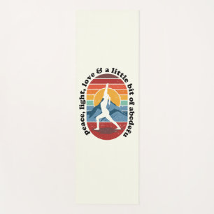 Sunrise Yoga Surya Namaskar: Peace, Light, Love Yoga Mat