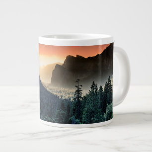 Sunrise   Yosemite National Park Large Coffee Mug