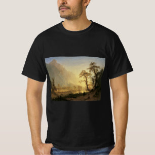 Sunrise, Yosemite Valley by Albert Bierstadt T-Shirt