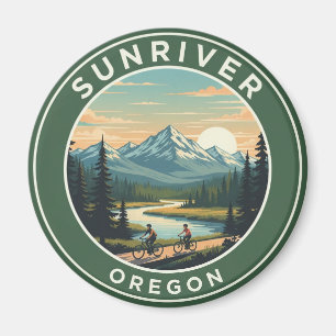 Sunriver Oregon Travel Magnet