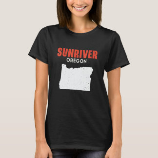 Sunriver Oregon USA State America Travel Oregonian T-Shirt