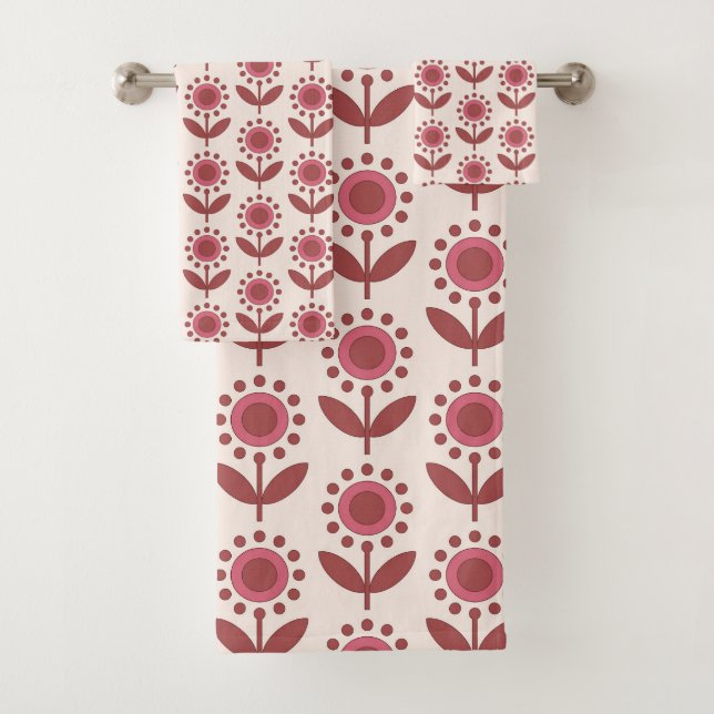 Sunroom Bloom Bath Towel Set (Insitu)