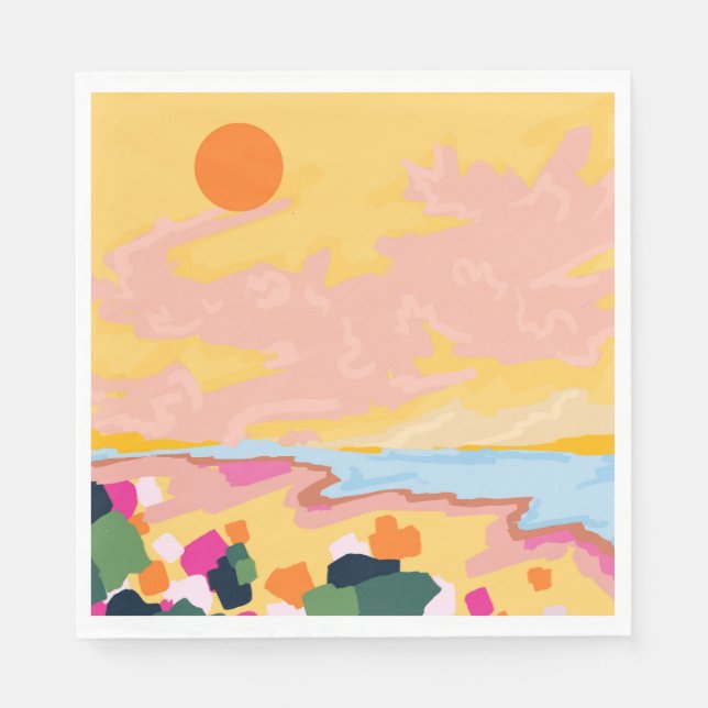 Sun's Embrace Napkin (Front)