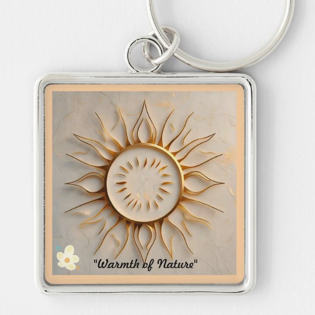 "Sun's Energy" Key Ring (Front)