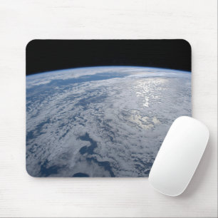 Sun's Glint Beaming On The South Pacific Ocean. Mouse Mat