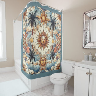 Sun's in Paradise Shower Curtain