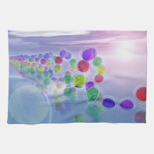 Suns in Their Courses Kitchen Towel