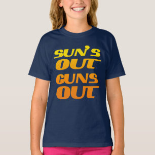 SUNS OUT GUNS OUT FITNESS AND GYM T-Shirt