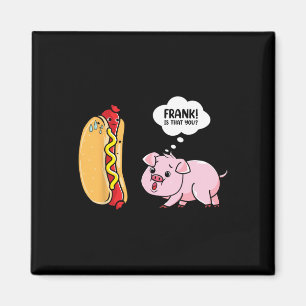 Suns Out Hot Dog Buns Out Funny Sausage Bbq Food L Magnet