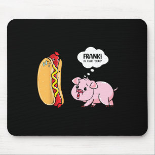 Suns Out Hot Dog Buns Out Funny Sausage Bbq Food L Mouse Mat