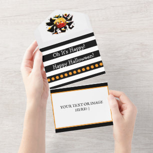 SUNS! SUNSHINE! HALLOWEEN SUNSHINE! ALL IN ONE INVITATION