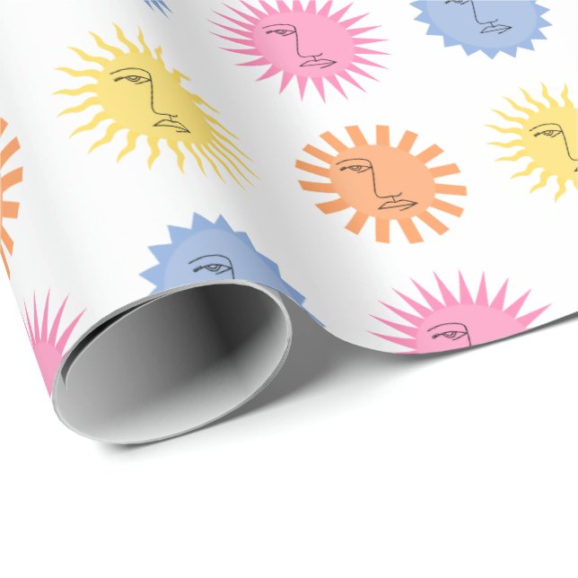 Suns Wrapping Paper (Roll Corner)