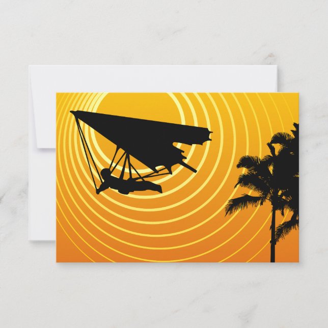 sunscene hang gliding invitation (Front)