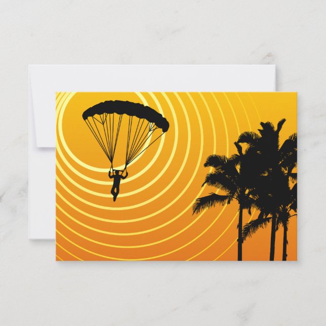 sunscene skydiving invitation (Front)