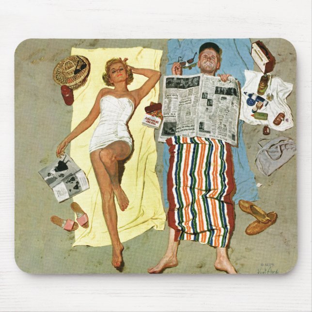 Sunscreen? Mouse Mat (Front)