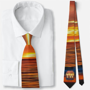 Sunset 1577 Monogram Tie