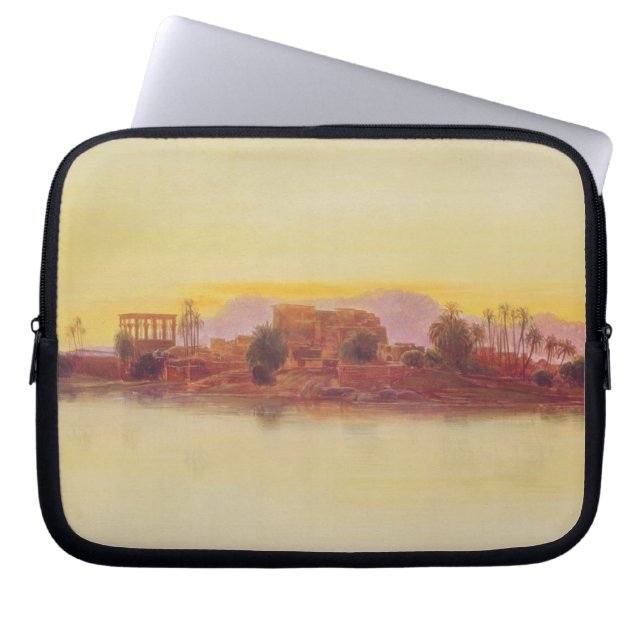 Sunset, 1861 (panel) laptop sleeve (Front)