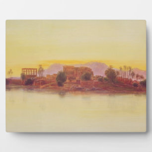 Sunset, 1861 (panel) plaque