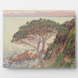 Sunset, 1916 (oil on canvas) plaque